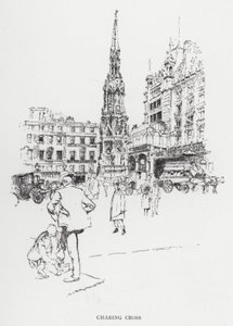 Charing Cross von Joseph (after) Pennell