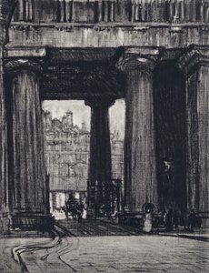 Euston Station von Joseph (after) Pennell
