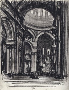 St. Pauls, Das Schiff von Joseph (after) Pennell