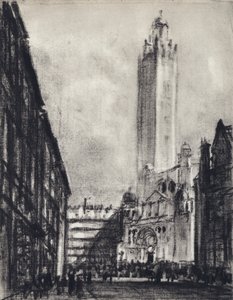 Die Kathedrale, Westminster von Joseph (after) Pennell