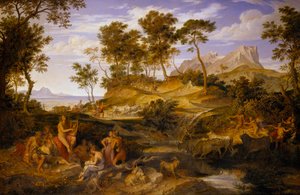 Apollo unter den thessalischen Hirten von Joseph Anton Koch