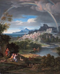 Heroische Landschaft mit Regenbogen, 1806