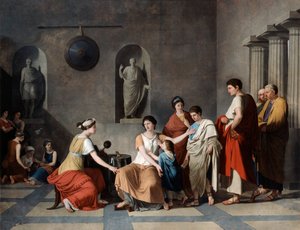 Die Mutter der Gracchi, um 1780