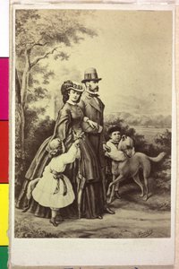 Kaiser von Österreich mit Familie Franz Joseph I.