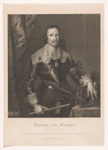 Porträt von Francesco Tommaso von Savoyen, Prinz von Carignano von Joseph Caspar