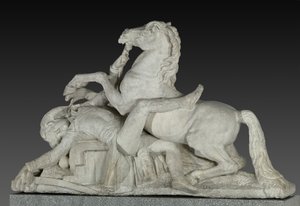 Der Tod von General Louis Charles Antoine Desaix in der Schlacht bei Marengo am 14. Juni 1800