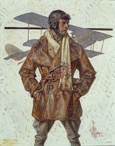 Luftwaffenpilot von Joseph Christian Leyendecker