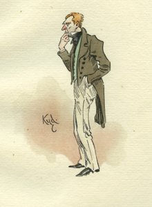 Uriah Heep aus David Copperfield von Joseph Clayton Clarke