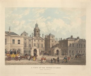 Ein Blick auf Horse Guards von Whitehall