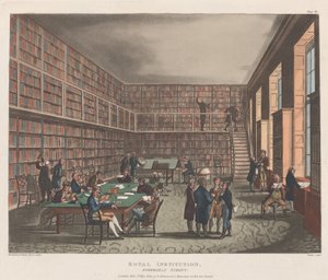 Royal Institution, Albemarle Street, 1. Mai 1809