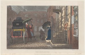 Die Abreise, aus Poetische Skizzen von Scarborough, 1813