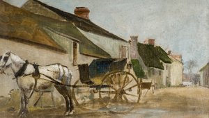 Pony und Wagen