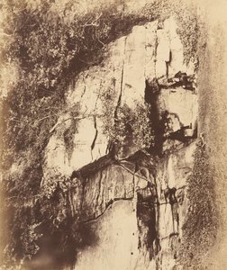 Fountains Abbey. Der Echo-Felsen von Joseph Cundall