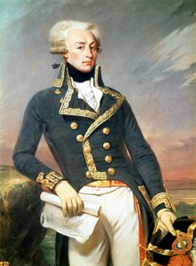 La Fayette - Porträt von J. Court von Joseph Desire Court