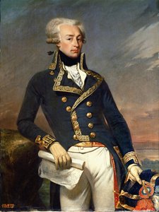Marie Joseph de Motier, Marquis de Lafayette von Joseph Desire Court
