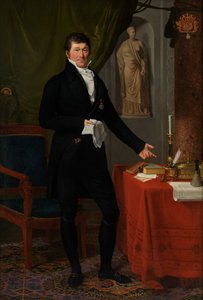 Porträt von Baron Charles-Louis de Keverberg de Kessel von Joseph Ducq