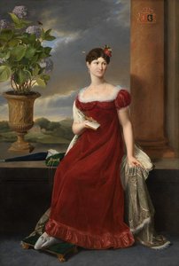 Porträt von Mary Lodge von Joseph Ducq