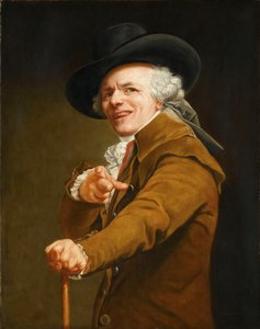 Selbstporträt des Künstlers als Spötter, ca. 1793