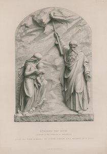 Moses schlägt den Felsen