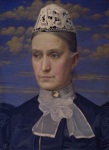 Porträt der Mutter des Künstlers, 1902 von Joseph Edward Southall