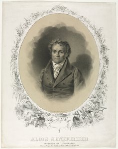 Alois Senefelder von Joseph F. Knapp