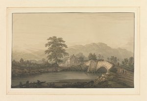 Nördlicher Eingang zu Keswick & Brücke