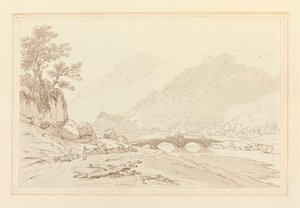 Das Gehöft von Borrodale von Joseph Farington