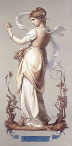 Die vier Jahreszeiten - Herbst, 1873-74 von Joseph Felon