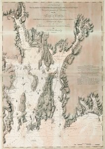 Karte der Ipswich Bay und Cape Ann, Atlantikküste Nordamerikas von Joseph Frederick Wallet DesBarres