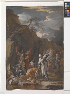 St. Philippus tauft den Eunuchen