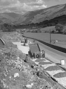 Straßenbau bei Thirlmere von Joseph Hardman