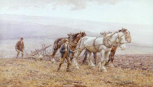 Pflügen der Hügel von Joseph Harold Swanwick