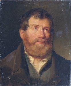 Studie eines Männerkopfes