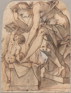 Die Toilette der Venus von Joseph Heintz the Elder