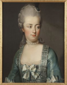 Porträt von Erzherzogin Marie Antoinette von Österreich (1755-1793), Königin der Franzosen