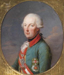 Porträt des Heiligen Römischen Kaisers Franz II 1768-1835 von Joseph Hickel