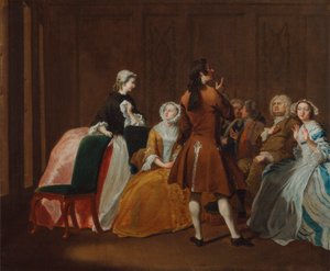 Die Familie Harlowe, aus Samuel Richardsons "Clarissa"