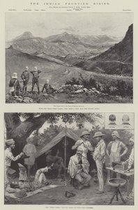 Der Aufstand an der indischen Grenze von Joseph Holland Tringham