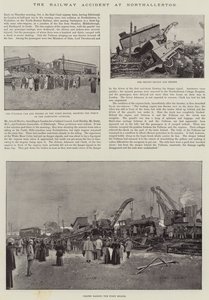 Der Eisenbahnunfall in Northallerton von Joseph Holland Tringham