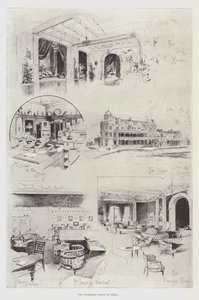 Die Vizekönigliche Lodge in Simla von Joseph Holland Tringham