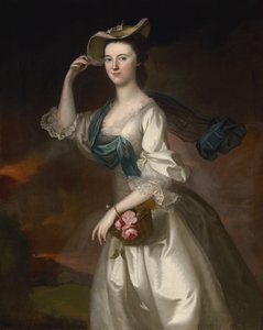 Porträt von Abigail Erving Scott, 1760