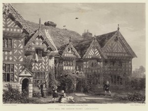 Speke Hall, Die Gartenfront, Lancashire von Joseph Josiah Dodd