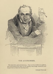 Der Auktionator (Gravur) von Joseph Kenny (after) Meadows