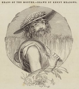 Köpfe der Monate von Joseph Kenny Meadows