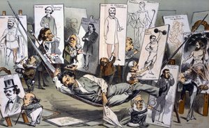 Ein Mittsommernachtstraum von Joseph Ferdinand Keppler 1838-1894 von Joseph Keppler