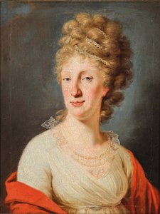 Porträt von Maria Theresia von Neapel und Sizilien