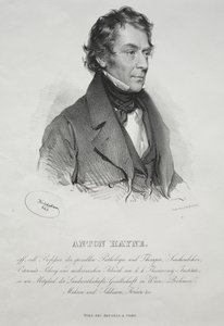 Porträt von Dr. Anton Hayne von Joseph Kriehuber