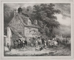 Album von 1829: Souvenir der Normandie, 1828 von Joseph Louis Hippolyte Bellange