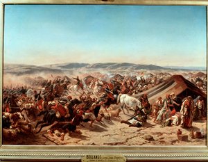 Eroberung Algeriens (1830-1847): „Eroberung der Smalah von Abd el Kader durch den Herzog von Aumale in Taguin