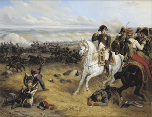 Napoleon in der Schlacht bei Wagram (5.-6. Juli 1809)